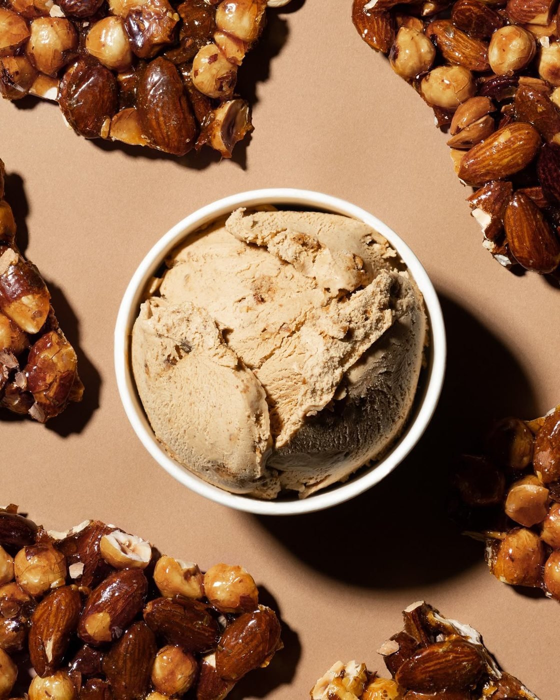 Butter pecan scoop